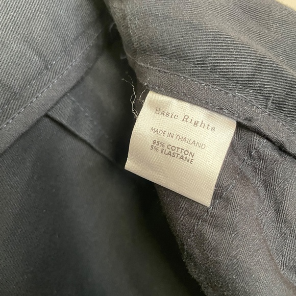 Basic Rights navy cinch trousers - Picture 4 of 4